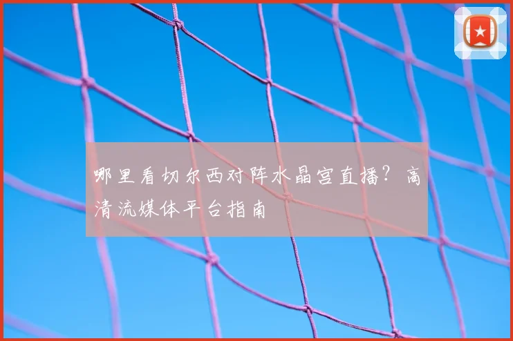哪里看切尔西对阵水晶宫直播？高清流媒体平台指南