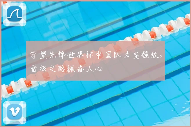 守望先锋世界杯中国队力克强敌，晋级之路振奋人心