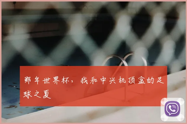 那年世界杯,我和中兴机顶盒的足球之夏