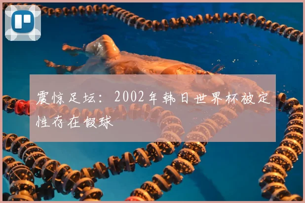 震惊足坛:2002年韩日世界杯被定性存在假球